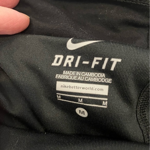 Nike Dry Fit Black Tennis Skirt, Size Medium - Picture 5 of 5